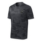 Camohex Matte Black EGA Performance T-Shirt in Grey - USMC unit tee