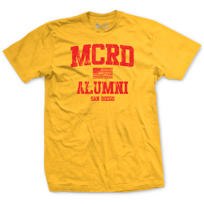MCRD San Diego T-Shirt -Gold