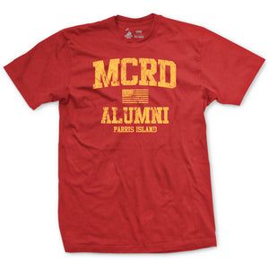 MCRD Parris Island T-Shirt - Red