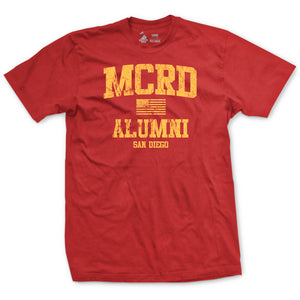 MCRD San Diego T-Shirt - Red
