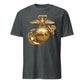 Metallic Gold Eagle Globe & Anchor T-Shirt