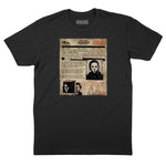 Smiths Grove Sanitarium Michael Myers Admission Form T-Shirt (By Regular Brand) — Black