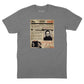 Smiths Grove Sanitarium Michael Myers Admission Form T-Shirt (By Regular Brand) — Charcoal Heather