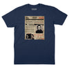 Smiths Grove Sanitarium Michael Myers Admission Form T-Shirt (By Regular Brand) - Navy