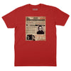 Smiths Grove Sanitarium Michael Myers Admission Form T-Shirt (By Regular Brand) - Red