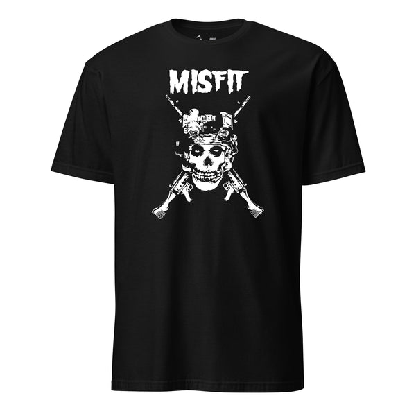 p*読様 【ナイスフェード】Misfits スカルヴィンテージ Tシャツ XL MISFIT-SKULL-WITH-240S-FRONT-