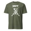 Misfit Skull With 240s T-Shirt - OD GREEN