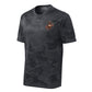 Camohex Molten Steel Eagle Globe & Anchor Left Chest Performance T-Shirt