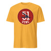 Montford Point Marines Patch T-Shirt - GOLD