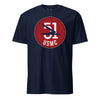 Montford Point Marines Patch T-Shirt - NAVY
