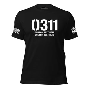 MOS Number Custom T-Shirt