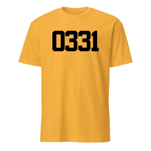 MOS Number Custom Shirt Black- Leatherneck For Life