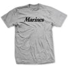 Marine Script T-Shirt - GREY