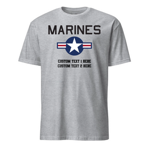 Marine Roundel Custom Shirt- Leatherneck For Life