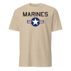 Marine Roundel Custom Shirt- Leatherneck For Life - Sand