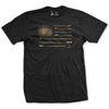 Marine Desert Dust Flag T-Shirt - BLACK