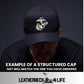 1ST Airwing Structured Hat - Black