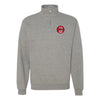 Montford Point Marines Quarter Zip Sweatshirt - Heather Grey
