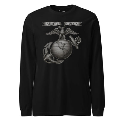Old Corps Eagle Globe & Anchor Long Sleeve T-Shirt