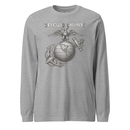 Old Corps Eagle Globe & Anchor Long Sleeve T-Shirt
