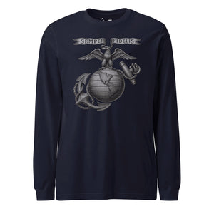 Old Corps Eagle Globe & Anchor Long Sleeve T-Shirt