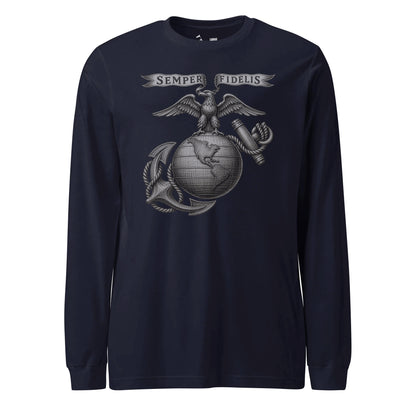 Old Corps Eagle Globe & Anchor Long Sleeve T-Shirt