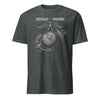 Old Corps Eagle Globe & Anchor T-Shirt - Charcoal Heather