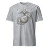 Old Corps Eagle Globe & Anchor T-Shirt - Heather Grey