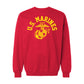 Old School Eagle Globe & Anchor Crewneck Sweatshirt