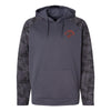 Old School Camo Fleece Performance Hooded Sweatshirt - CHARCOAL