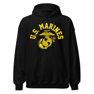 Old School Eagle Globe & Anchor Hoodie