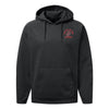 Parris Island Old School Performance Fleece Hooded Sweatshirt - BLACK