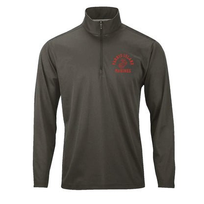 Parris Island Old School Performance Quarter Zip Pullover