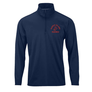Parris Island Old School Performance Quarter Zip Pullover