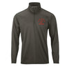 San Diego Old School Performance Quarter Zip Pullover - CHARCOAL