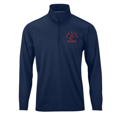 San Diego Old School Performance Quarter Zip Pullover