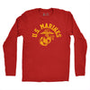 Longsleeve Old School T-Shirt - RED