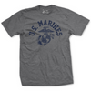 Old School V2 USMC T-Shirt - HEATHER GREY
