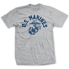 Old School V2 USMC T-Shirt - HEATHER GREY