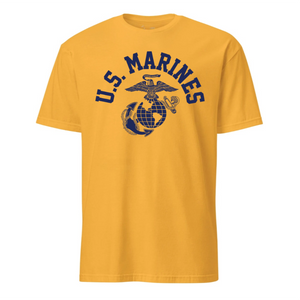 Old School Navy Custom T-shirt- Leatherneck For Life