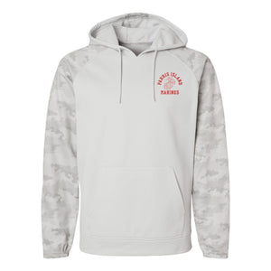 Parris Island Old School Camo Fleece Performance Hooded Sweatshirt