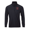 Parris Island Old School Performance Quarter Zip Pullover - BLACK