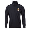 VMFA-323 Death Rattlers Squadron Performance Quarter Zip - Black