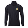 VMM-261 Raging Bulls Squadron Performance Quarter Zip - Black