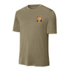 VFMA-312 Checkerboard Squadron Performance T-Shirt - Coyote Brown
