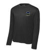 VMFAT-502 Flying Nightmares Squadron Long Sleeve Performance T-Shirt - Black
