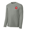 HMH-465 Warhorse Squadron Long Sleeve Performance T-Shirt - Concrete Heather