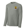 VMFA-235 Death Angels Squadron Long Sleeve Performance T-Shirt - Concrete Heather