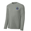 HMH-362 Flying Tigers Squadron Long Sleeve Performance T-Shirt - Concrete Heather