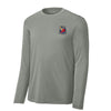 Marine Corps Air Station El Toro Long Sleeve Performance T-Shirt - Concrete Heather